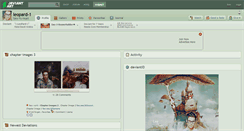 Desktop Screenshot of leopard-1.deviantart.com