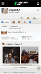 Mobile Screenshot of leopard-1.deviantart.com