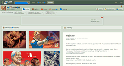 Desktop Screenshot of matt-a-nashi.deviantart.com
