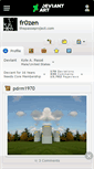 Mobile Screenshot of fr0zen.deviantart.com