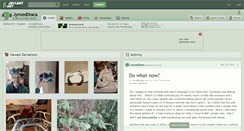 Desktop Screenshot of jynxeddraca.deviantart.com