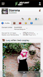 Mobile Screenshot of dzerena.deviantart.com