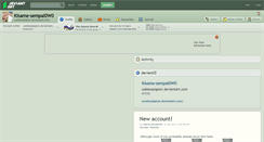 Desktop Screenshot of kisame-sempai0w0.deviantart.com