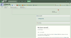 Desktop Screenshot of critique-me.deviantart.com