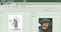 Desktop Screenshot of islandmountain.deviantart.com