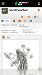 Mobile Screenshot of islandmountain.deviantart.com