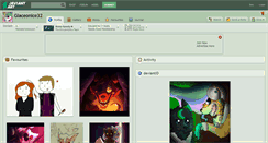 Desktop Screenshot of glaceonice32.deviantart.com