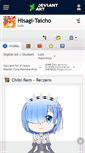 Mobile Screenshot of hisagi-taicho.deviantart.com