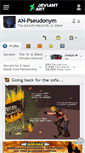 Mobile Screenshot of an-pseudonym.deviantart.com
