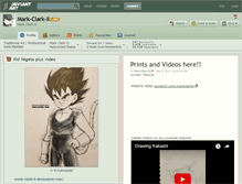 Tablet Screenshot of mark-clark-ii.deviantart.com
