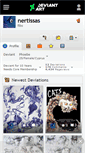 Mobile Screenshot of nertissas.deviantart.com