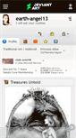 Mobile Screenshot of earth-angel13.deviantart.com