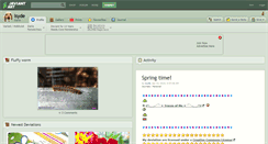 Desktop Screenshot of isyde.deviantart.com