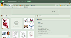 Desktop Screenshot of jav13.deviantart.com