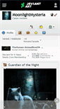 Mobile Screenshot of moonlightmysteria.deviantart.com