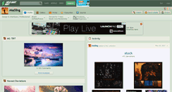 Desktop Screenshot of akasling.deviantart.com