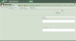 Desktop Screenshot of flashive-pup.deviantart.com