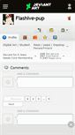 Mobile Screenshot of flashive-pup.deviantart.com