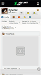 Mobile Screenshot of bylenix.deviantart.com