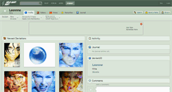 Desktop Screenshot of leonnne.deviantart.com