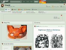 Tablet Screenshot of hiraedd.deviantart.com