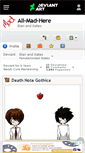 Mobile Screenshot of all-mad-here.deviantart.com