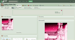 Desktop Screenshot of cedric-x-elyon-club.deviantart.com