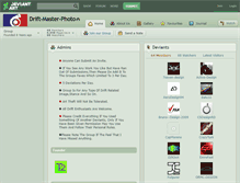 Tablet Screenshot of drift-master-photo.deviantart.com