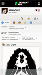 Mobile Screenshot of maracate.deviantart.com