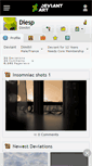 Mobile Screenshot of diesp.deviantart.com