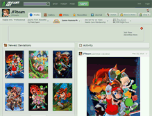 Tablet Screenshot of jfrteam.deviantart.com