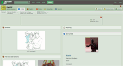 Desktop Screenshot of kashir.deviantart.com