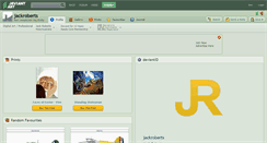 Desktop Screenshot of jackroberts.deviantart.com