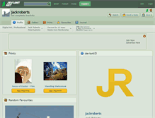 Tablet Screenshot of jackroberts.deviantart.com