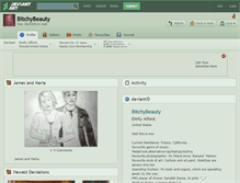 Tablet Screenshot of bitchybeauty.deviantart.com