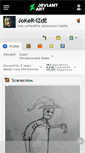 Mobile Screenshot of joker-izde.deviantart.com