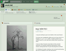 Tablet Screenshot of joker-izde.deviantart.com