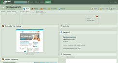 Desktop Screenshot of jamisonbanham.deviantart.com