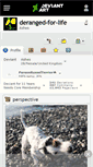 Mobile Screenshot of deranged-for-life.deviantart.com