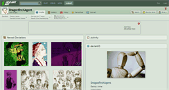 Desktop Screenshot of dragonfirexagent.deviantart.com