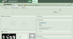 Desktop Screenshot of morbidreborn.deviantart.com