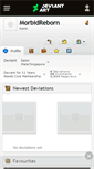 Mobile Screenshot of morbidreborn.deviantart.com