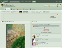 Tablet Screenshot of embrymandre.deviantart.com