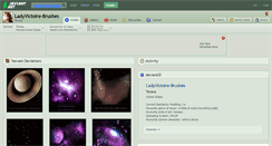 Desktop Screenshot of ladyvictoire-brushes.deviantart.com