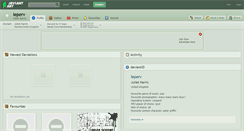 Desktop Screenshot of leperv.deviantart.com