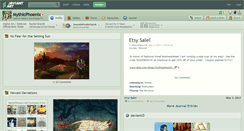 Desktop Screenshot of mythicphoenix.deviantart.com