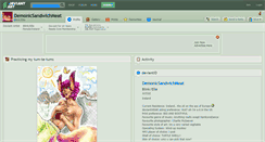 Desktop Screenshot of demonicsandwichmeat.deviantart.com