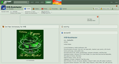 Desktop Screenshot of hhb-bookmaster.deviantart.com