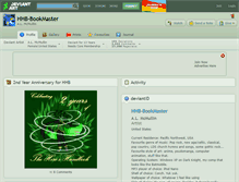 Tablet Screenshot of hhb-bookmaster.deviantart.com