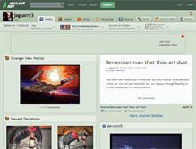 Tablet Screenshot of jaguarry3.deviantart.com